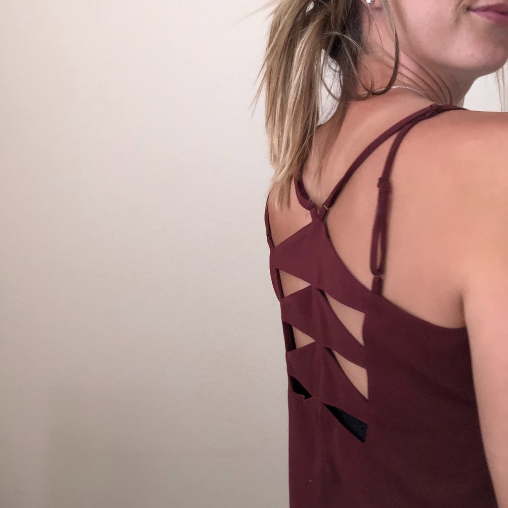 Dress with adjustable straps